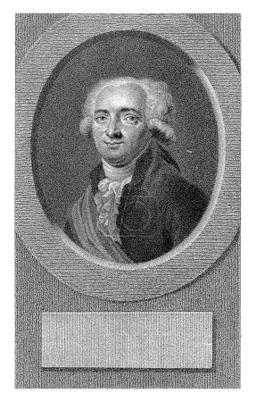 Photo for Portrait of Pierre Louis Manuel, Lambertus Antonius Claessens, c. 1792 - c. 1808, vintage engraved. - Royalty Free Image