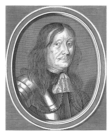 Foto de Retrato de Johann von Sporck, Cornelis Meyssens, después de Adriaen van Bloemen, 1670 Retrato de Johann count van Sporck, general imperial de caballería. - Imagen libre de derechos