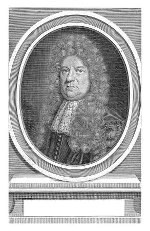 Foto de Retrato de Richard Morton, Adriaen Haelwegh, c. 1647 - c. 1696 - Imagen libre de derechos