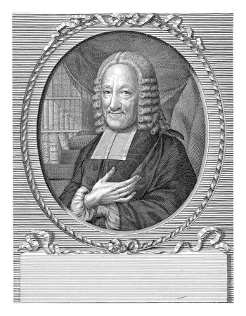 Foto de Retrato del profesor de Middelburg Jacob Willemsen, Antoine Alexandre Joseph Cardon, después de Leonard Jozef Ferrier, en o después de 1769 - Imagen libre de derechos