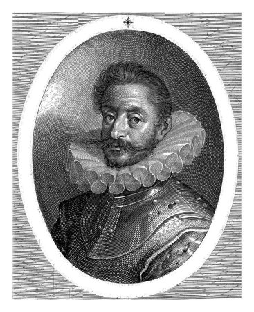 Téléchargez les photos : Portrait de Zacharias Geizkofler, Dominicus Custos, d'après Hans von Aachen, 1600-1604, gravé vintage. - en image libre de droit
