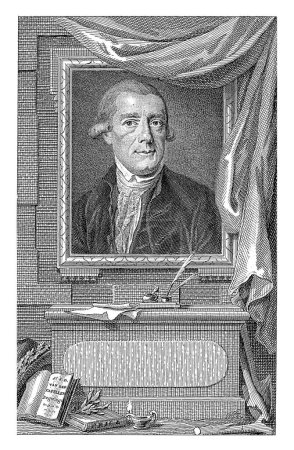 Foto de Retrato de Joan Derk van der Capellen tot den Pol, Reinier Vinkeles (I), 1786 Retrato del político Joan Derk van der Capellen tot den Pol. - Imagen libre de derechos