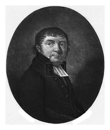 Téléchargez les photos : Portrait du prédicateur Hinderk H. Hesse, Frederik Christiaan Bierweiler, d'après C. Meyboom, 1793 - après 1833 - en image libre de droit