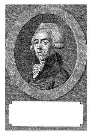 Foto de Retrato de Jean-Louis Baudelocque, Pieter de Mare, después de Le Camus, 1788 - 1790 Retrato de la partera Jean-Louis Baudelocque. - Imagen libre de derechos