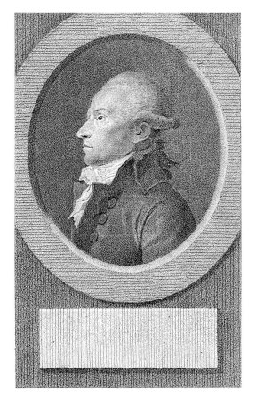 Photo for Portrait of Pierre Victor baron van Malouet, Lambertus Antonius Claessens, c. 1792 - c. 1808 - Royalty Free Image