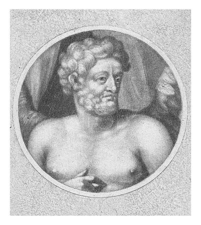 Photo for Bust of Saturn, Abraham Bloteling, 1652 - 1690 - Royalty Free Image