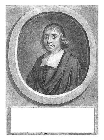 Photo for Portrait of the Preacher Cornelius van Aken, Jeremias van Schaak, after Monogrammist WH (inventor), 1690 - 1727 - Royalty Free Image
