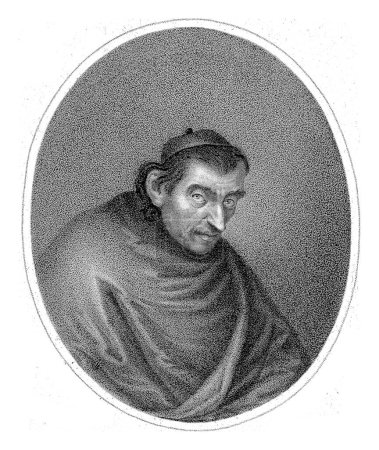 Foto de Retrato del clérigo Federico Maria Giovanelli, Innocenzo Geremia, después de Gaetano Grezler, 1786 - 1836, grabado vintage. - Imagen libre de derechos