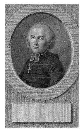 Photo for Portrait of Henri Gregoire, Lambertus Antonius Claessens, c. 1792 - c. 1808, vintage engraved. - Royalty Free Image