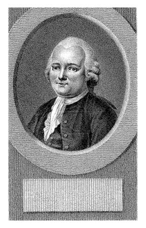 Photo for Portrait of Guy-Jean-Baptiste Target, Lambertus Antonius Claessens, c. 1792 - c. 1808, vintage engraved. - Royalty Free Image