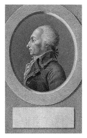 Photo for Portrait of Francois Christophe Kellermann, Lambertus Antonius Claessens, after Francois Bonneville, c. 1792 - c. 1808 - Royalty Free Image