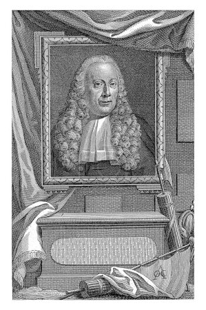 Photo for Portrait of Egbert de Vrij Temminck, Reinier Vinkeles (I), 1786 - 1809 Portrait of Egbert de Vrij Temminck, mayor of Amsterdam. - Royalty Free Image