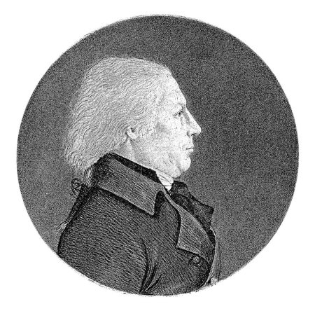 Téléchargez les photos : Portrait de Dirk van Hogendorp, François Gonord, vers 1794 - vers 1800 Portrait dans un cadre rond de Dirk van Hogendorp, marchand, envoyé et comte de l'Empire. - en image libre de droit