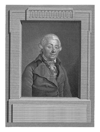 Photo for Portrait of Justus Heinrich Hansen, Johann Friedrich Bause, after Johann Friedrich August Tischbein, 1803 - Royalty Free Image