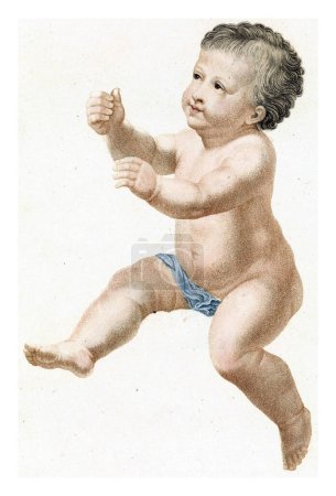 Photo for Nude Child, Johannes Jacobsz van den Aveele (attributed to), 1688 - 1698 Nude Child or Christ Child. - Royalty Free Image