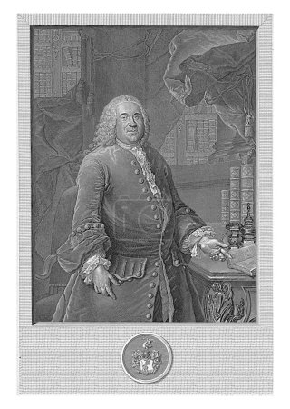 Photo for Portrait of Paulus Grundherr, Johann Friedrich Leonard, 1643 - 1680 Portrait of Paulus Grundherr, senator at Nuremberg. - Royalty Free Image