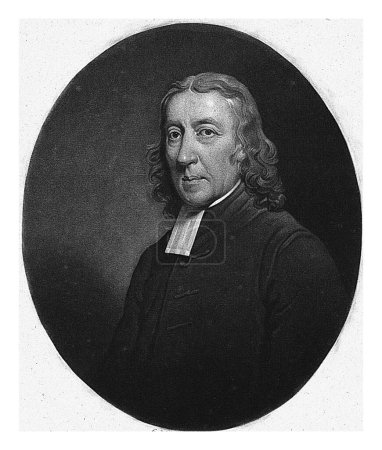 Téléchargez les photos : Portrait du pasteur Bartout van der Feen, Charles Howard Hodges, 1806, gravé vintage. - en image libre de droit