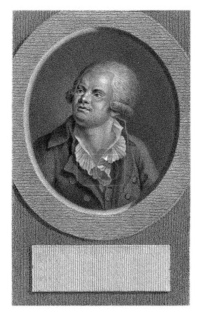 Photo for Portrait of Georges Jacques Danton, Lambertus Antonius Claessens, c. 1792 - c. 1808, vintage engraved. - Royalty Free Image