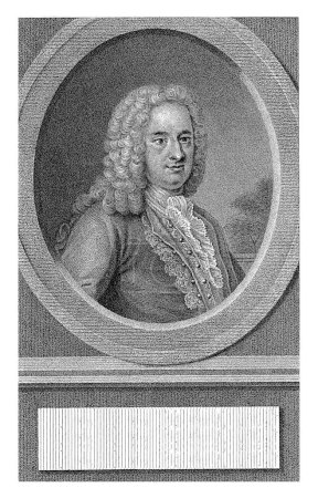 Photo for Portrait of Frans van der Meer, Dutch Ambassador to Spain, Lambertus Antonius Claessens, c. 1792 - c. 1808 - Royalty Free Image