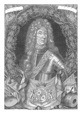 Photo for Portrait of Friedrich Arnaud, Duke of Schomberg, Daniel de Lafeuille, 1650 - 1709 Portrait of General Friedrich Arnaud, Duke of Schomberg. - Royalty Free Image