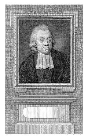Foto de Retrato de Matthias van Geuns, Reinier Vinkeles (I), después de Monogrammist H (inventor), 1786 - 1809 Retrato de Matthias van Geuns, profesor de medicina en Utrecht. - Imagen libre de derechos
