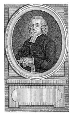 Téléchargez les photos : Portrait de Petrus Haack, Jacobus Wijsman, 1789 - 1824 Portrait de Petrus Haack, pasteur à Amsterdam. - en image libre de droit
