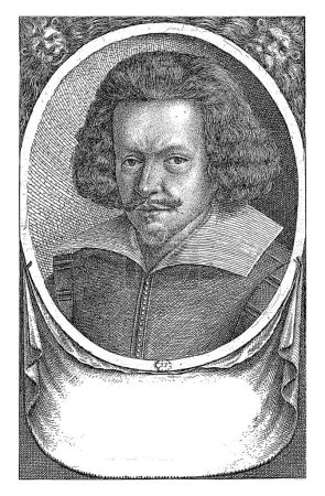 Téléchargez les photos : Portrait d'Abraham Grass, Johann Friedrich Leonard, 1668 Portrait du sculpteur Abraham Grass. - en image libre de droit