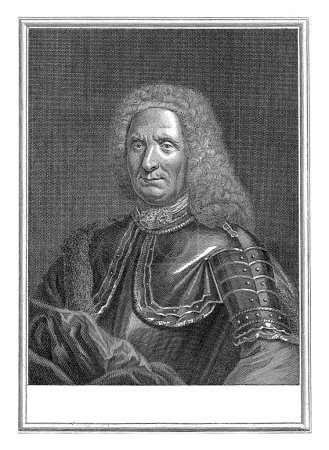 Photo for Portrait of Benoit de Maillet, J.G. de la Croix, 1737 Portrait of Benoit de Maillet, anthropologist and diplomat. - Royalty Free Image