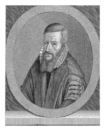 Téléchargez les photos : Portrait de Volcher Coiterus, Johann Friedrich Leonard, 1669 Portrait de Volcher Coiterus, chirurgien et anatomiste à Groningue. - en image libre de droit
