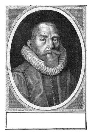Foto de Retrato de Pieter Paauw, de Passe (taller de), 1625 Retrato de Pieter Paauw, profesor en Leiden. - Imagen libre de derechos
