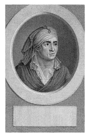 Photo for Portrait of Jean Paul Marat, Lambertus Antonius Claessens, c. 1792 - c. 1808, vintage engraved. - Royalty Free Image