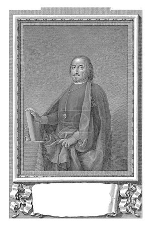 Téléchargez les photos : Portrait du bibliographe Nicolas Antonio, Mariano Brandi, d'après Esteve, 1779 - 1817 - en image libre de droit