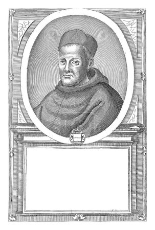Téléchargez les photos : Portrait d'Antonio Rusconi, 33e ministre général de l'Ordre franciscain, Antonio Luciani (attribué à), 1710-1738 - en image libre de droit