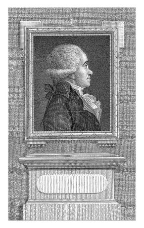 Foto de Retrato de Jan de Witt, Reinier Vinkeles (I), 1786 - 1809 Retrato de Jan de Witt, miembro de los Representantes Provisionales del Pueblo de Holanda. - Imagen libre de derechos