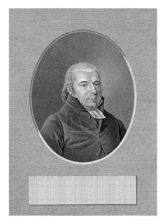 Foto de Retrato del predicador Georg Frederik Sartorius, Dirk Sluyter, después de Hendrik Willem Caspari, en o después de 1818 - Imagen libre de derechos