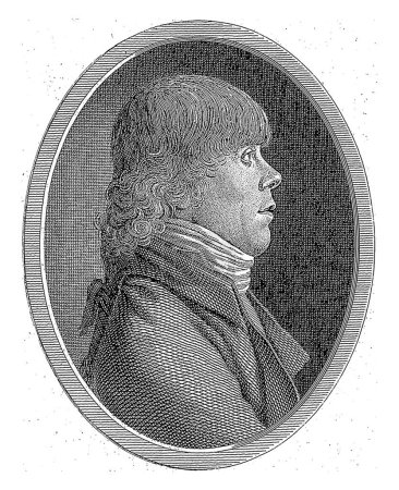 Foto de Retrato de Johann Paul Dietrich, Johann Paul Dietrich, después de Leonhard Heinrich Hessell, 1801 - Imagen libre de derechos