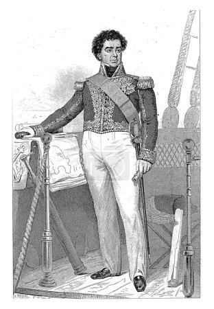 Foto de Portret van baron Guy-Victor Duperre, Alphonse Boilly, después de Joseph Desire Court, 1811 - 1867. - Imagen libre de derechos
