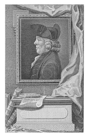 Téléchargez les photos : Portrait de Nicolaas Bondt, Reinier Vinkeles (I), 1786 - 1809 Portrait de Nicolaas Bondt, érudit à Amsterdam. - en image libre de droit