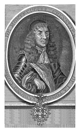 Photo for Portrait of Raimondo, Count of Montecuccoli, Wouter Jongman, 1712 - 1744 Bust portrait of Raimondo, Count of Montecuccoli. He wears armor, scarf and kalot. - Royalty Free Image