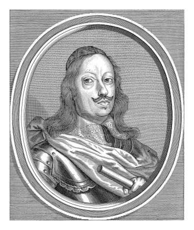 Foto de Retrato de Fernando II de Médici, Cornelis Meyssens, después de Adriaen van Bloemen, 1670 - 1674 Retrato de Fernando II de Médici, - Imagen libre de derechos