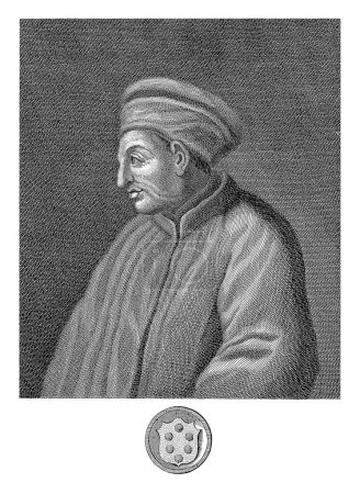 Téléchargez les photos : Portrait de Cosimo de 'Medici, Francesco Allegrini, d'après Tommaso Gentili, d'après Jacopo Pontormo, 1769 Portrait de Cosimo de' Medici. - en image libre de droit