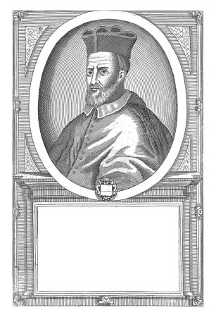Téléchargez les photos : Portrait de Mgr Felix Franceschini, 67e ministre général de l'Ordre franciscain, Antonio Luciani (attribué à), 1710-1738 - en image libre de droit