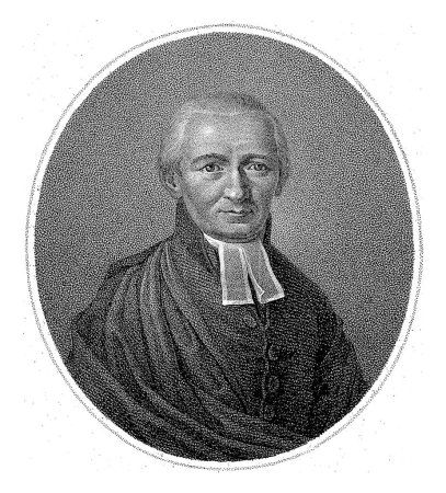 Photo for Portrait of Franz Volkmar Reinhard, Philippus Velijn, 1797 - 1836 Portrait of the theologian Franz Volkmar Reinhard. - Royalty Free Image