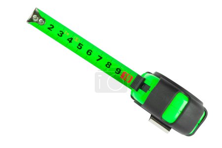 Photo for Tape measure isolated on white background. Tape-measure isolated - Royalty Free Image