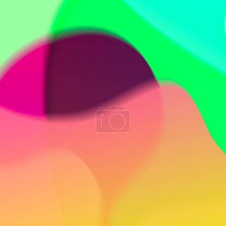 Foto de Gradient of different colors abstract background - Imagen libre de derechos
