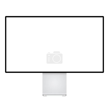 Photo for Oled technology led display isolated on white background - Royalty Free Image