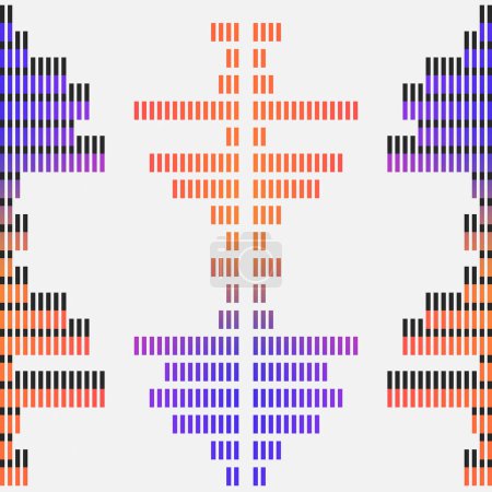 Foto de Pixel patrón ilustración tecnología fondo abstracto - Imagen libre de derechos