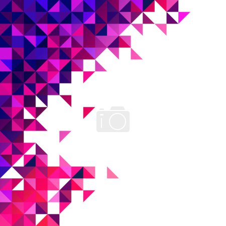 Foto de Púrpura pixel patrón ilustración tecnología abstracto fondo - Imagen libre de derechos