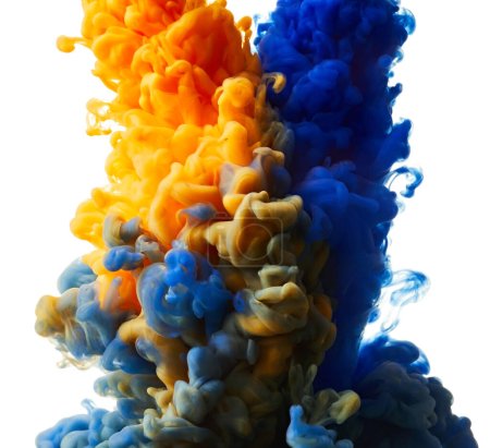 Téléchargez les photos : Abstrait peinture éclaboussure texture fond - en image libre de droit