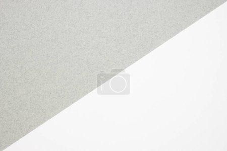 Photo for White and gray paper sheet texture background - Royalty Free Image
